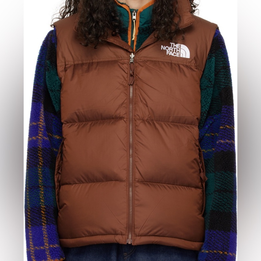 The North Face Men’s Puffer Vest (Brown)